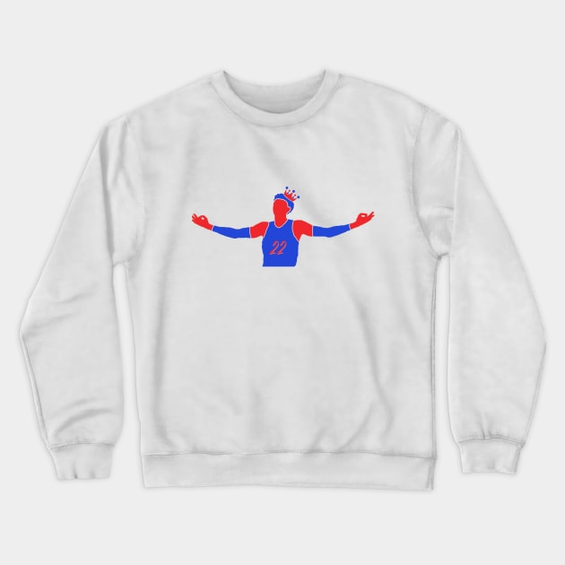 Matisse Thybulle "King of Smiles" Crewneck Sweatshirt by LucasKohli